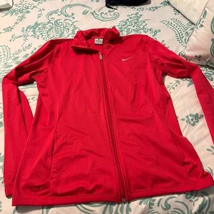 Pink Nike lightweight jacket